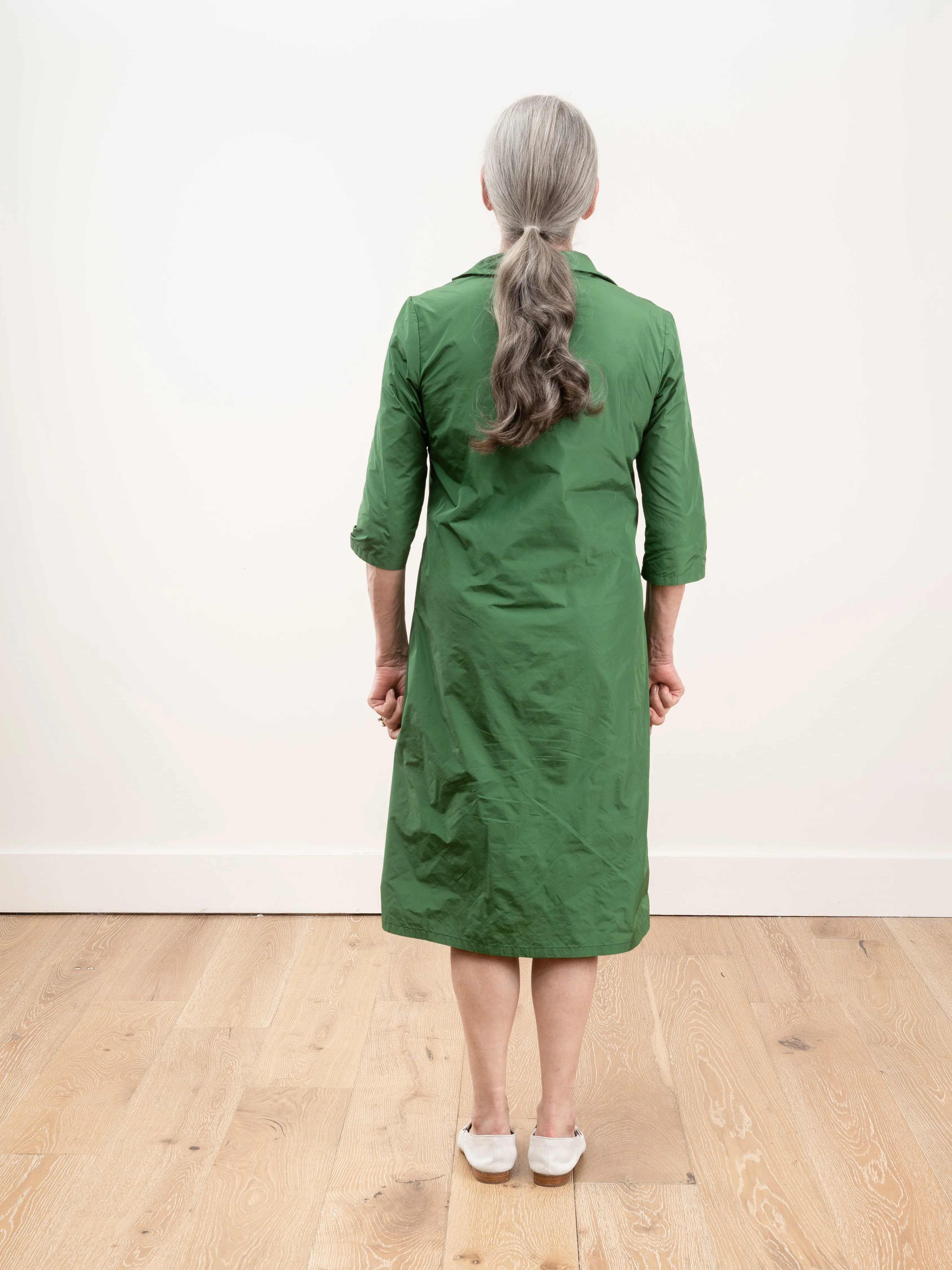 3/4 sleeve dress - frog