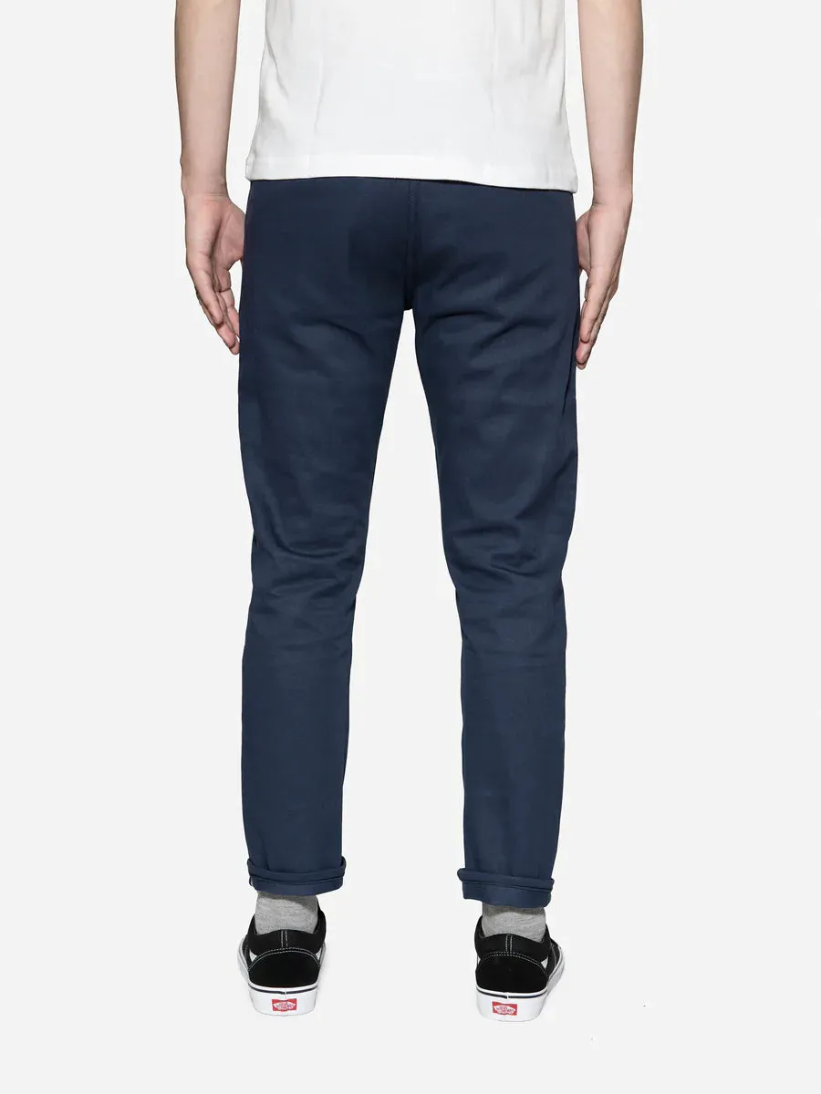 【3sixteen】CH⁠-⁠11x Navy Selvedge Chino 中直筒日本老織機布邊赤耳卡其褲