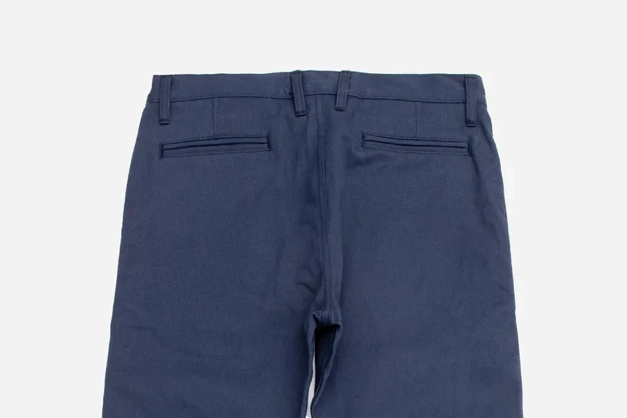 【3sixteen】CH⁠-⁠11x Navy Selvedge Chino 中直筒日本老織機布邊赤耳卡其褲