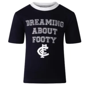 AFL TODDLERS PYJAMA SET CARLTON BLUES