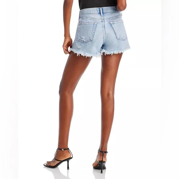 AGOLDE Parker Cutoff‎ Denim Shorts Color Swapmeet Size 25/2