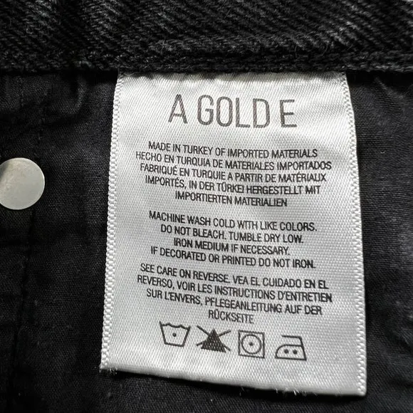AGOLDE Parker Denim Shorts in Curse Size 29