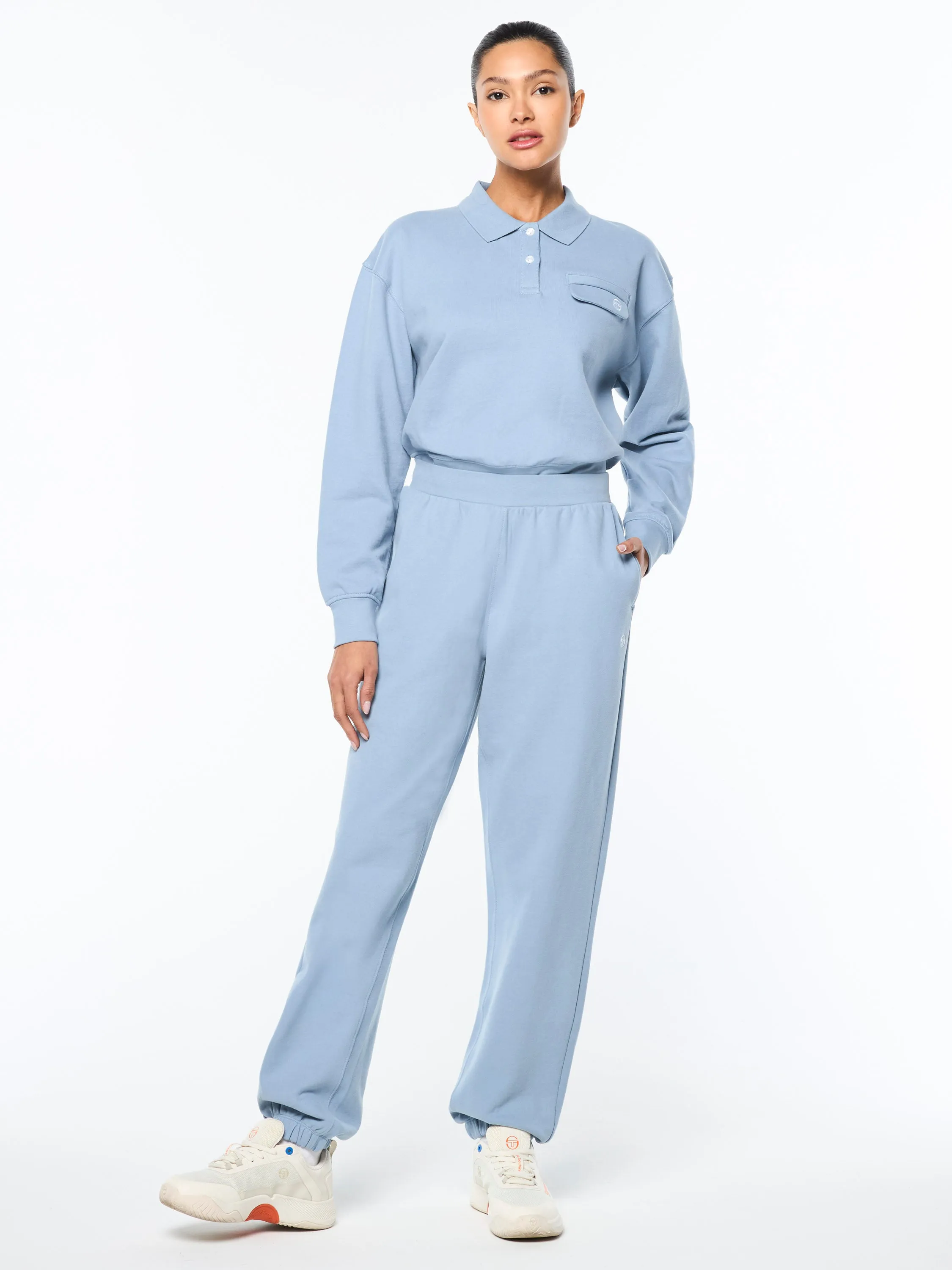 Aida Jogger- Faded Denim