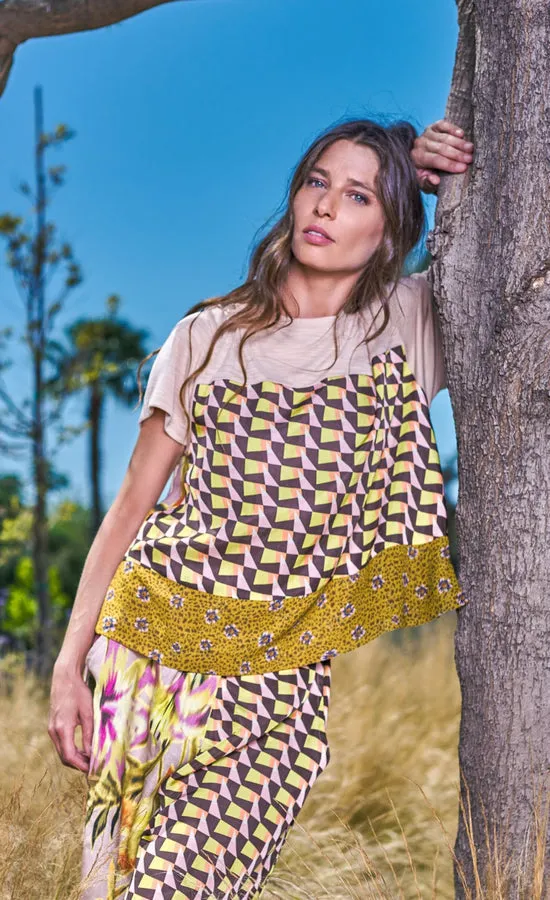 Alembika Mix Escher Boxy Tee