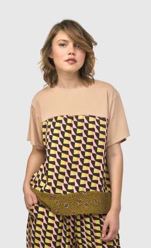 Alembika Mix Escher Boxy Tee