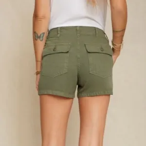 AMO Green Utility Shorts