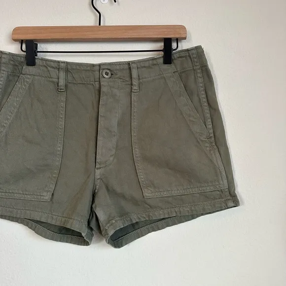 AMO Green Utility Shorts