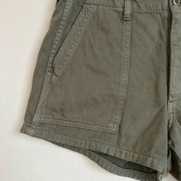 AMO Green Utility Shorts