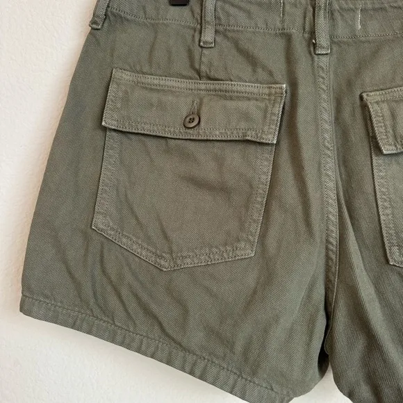 AMO Green Utility Shorts