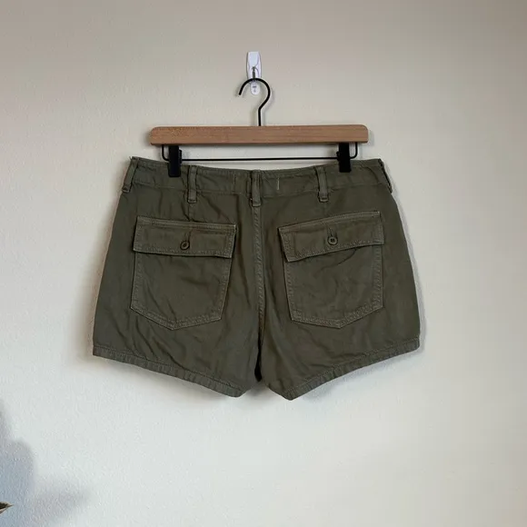AMO Green Utility Shorts