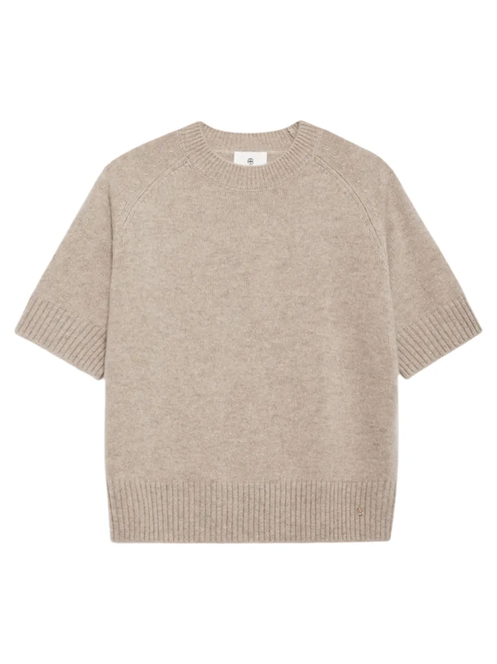 Anine Bing Jackson Cashmere Sweater in Brown