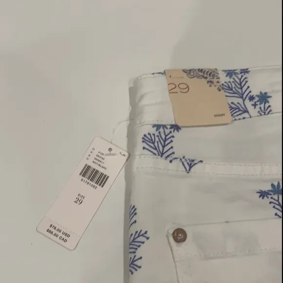 ANTHROPOLOGIE PILCRO ULTRA HIGH-RISE DENIM SHORTS 29