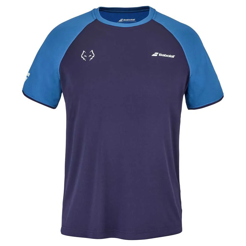 Babolat Crew Neck Tee Lebron  Blau