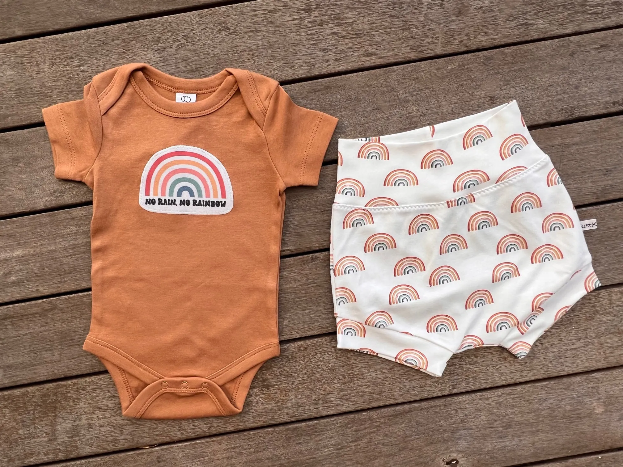 Baby Body - NO RAIN NO RAINBOW / Color: Ginger