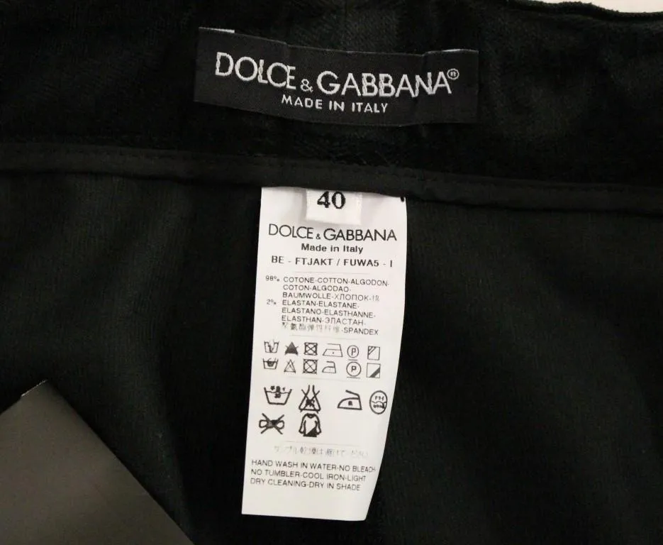 Black cotton shorts pants