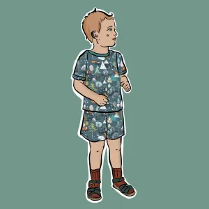 Blue Fox Mountain Short BeeJamas