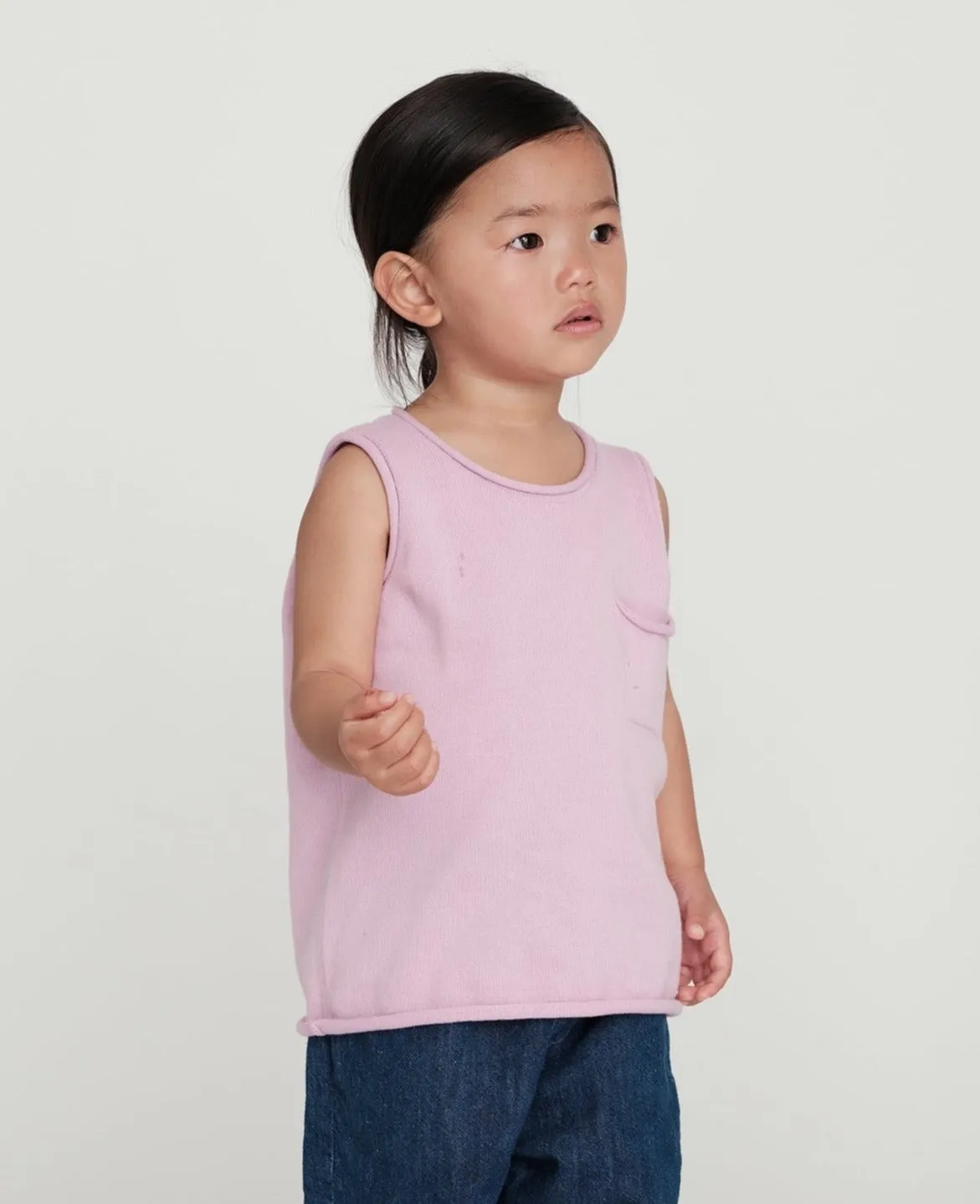 Boxy Cotton Tank Top
