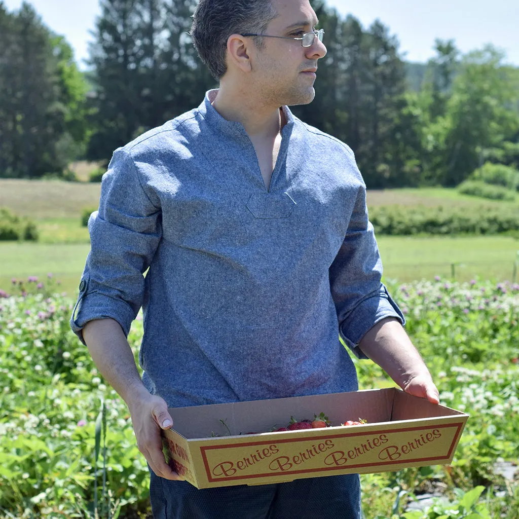 Breeze Shirt Sewing Pattern - Men's/Straight Fit