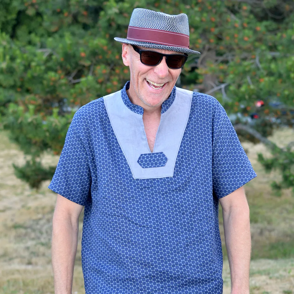 Breeze Shirt Sewing Pattern - Men's/Straight Fit