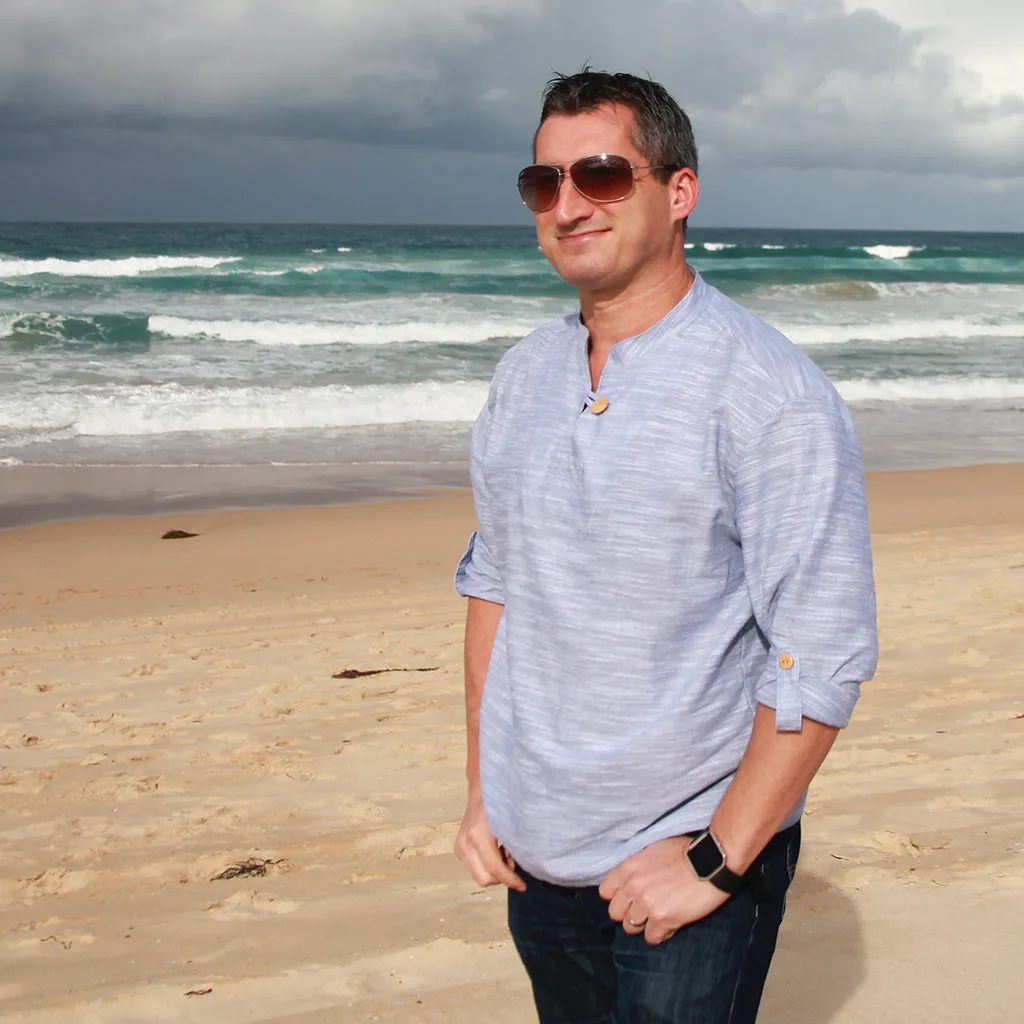 Breeze Shirt Sewing Pattern - Men's/Straight Fit