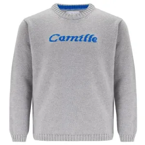 Camden Personalised Cashmere Sweater for Children - London Grey & Navy