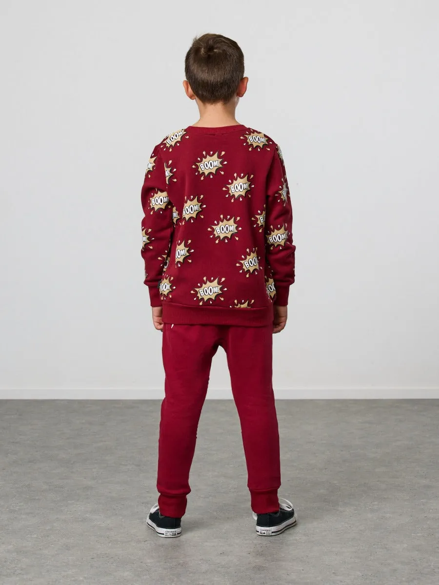 Captain Pant - Bloodstone Red