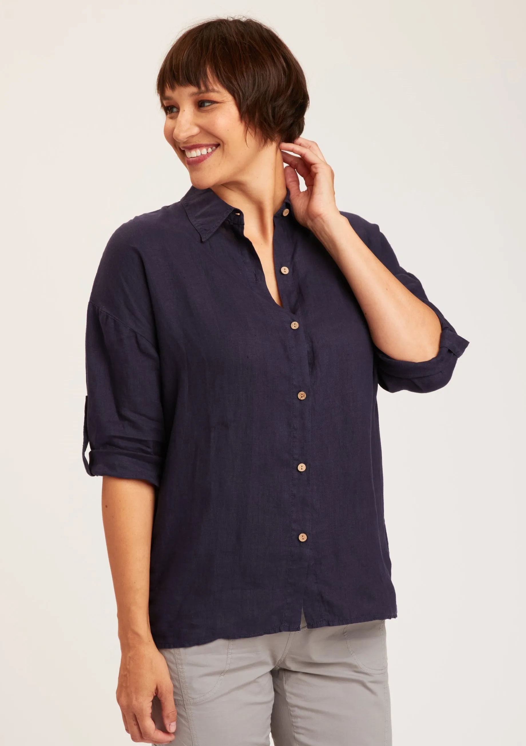 Carrie Button-Up