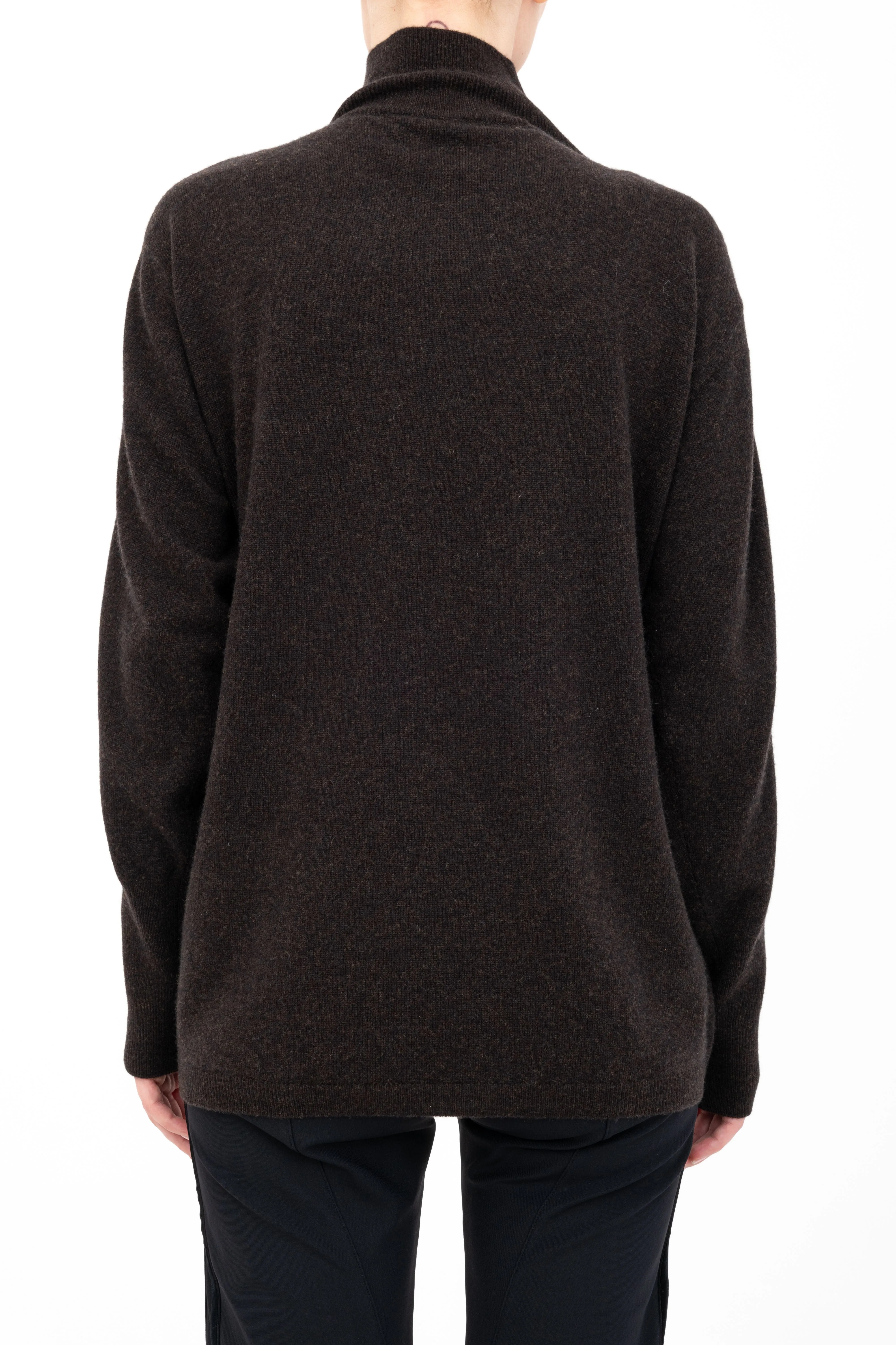 Cashmere Blend Double Breast Knit Cardigan - ACACIA