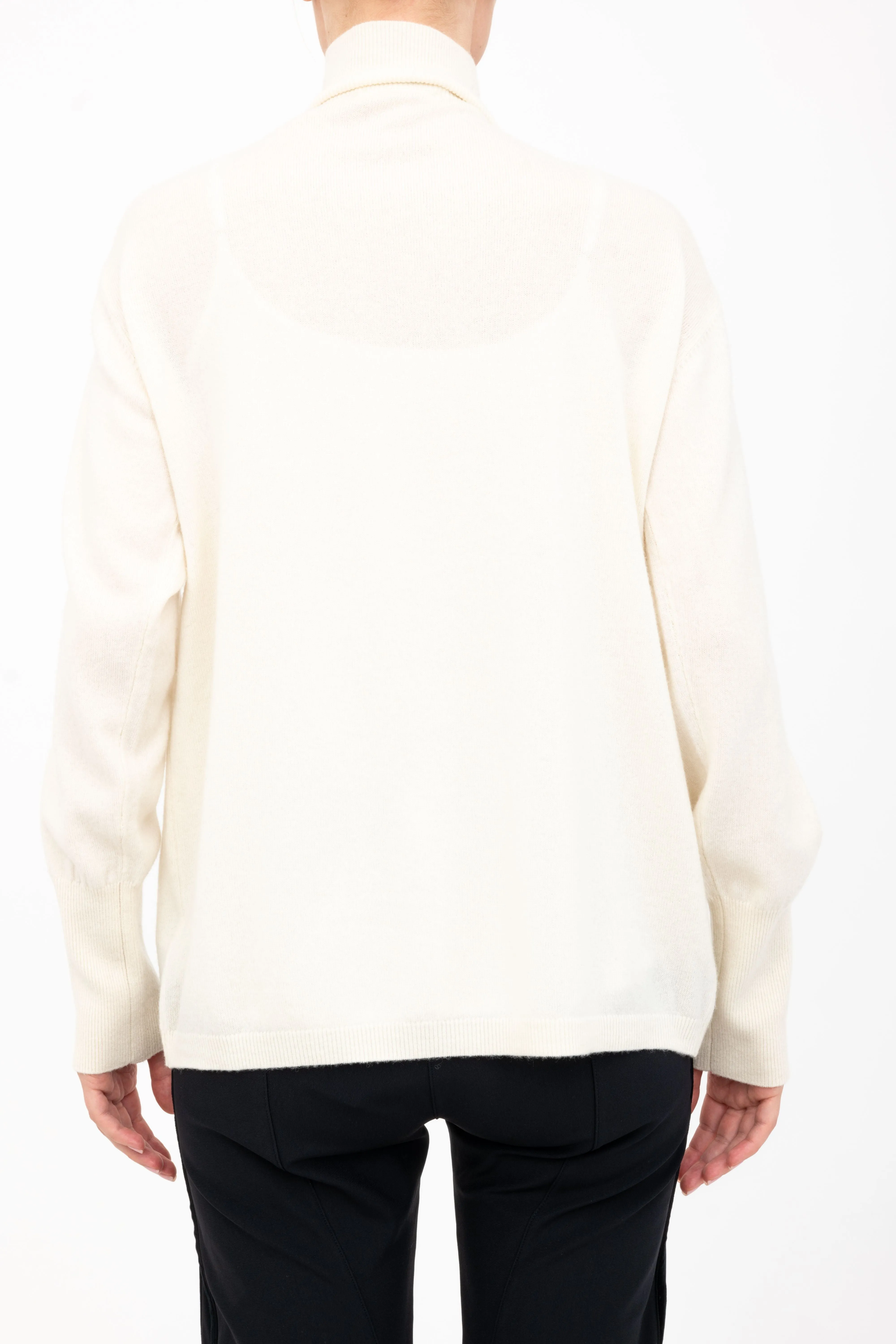 Cashmere Blend Double Breast Knit Cardigan - ACACIA