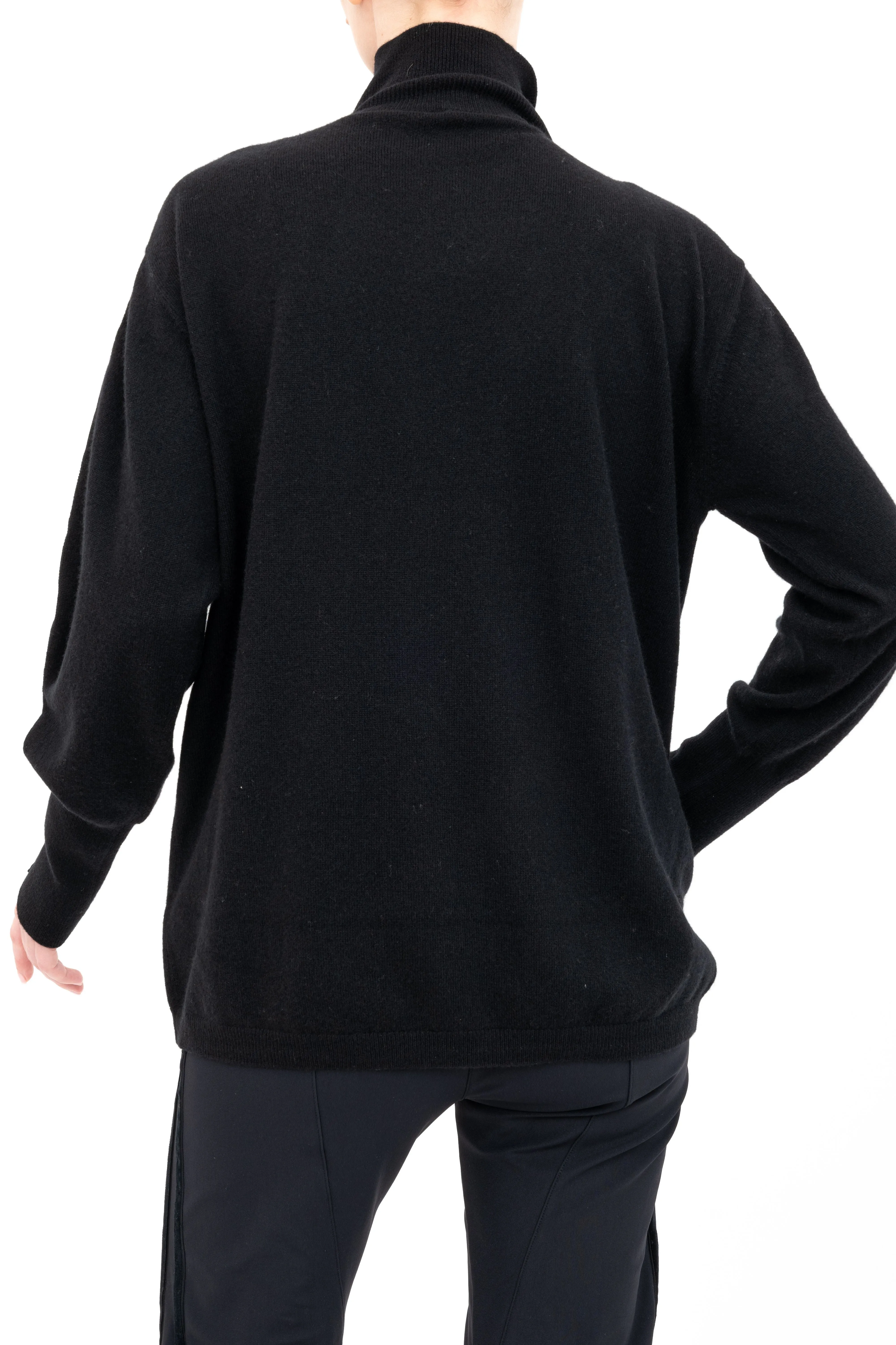 Cashmere Blend Double Breast Knit Cardigan - ACACIA