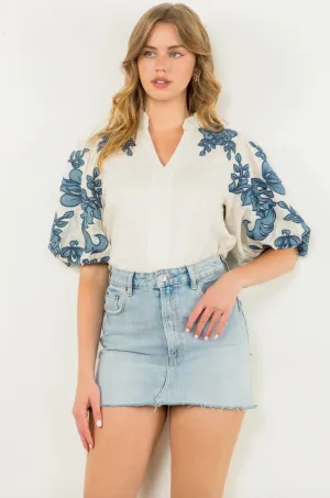 Cece Top -- Cream
