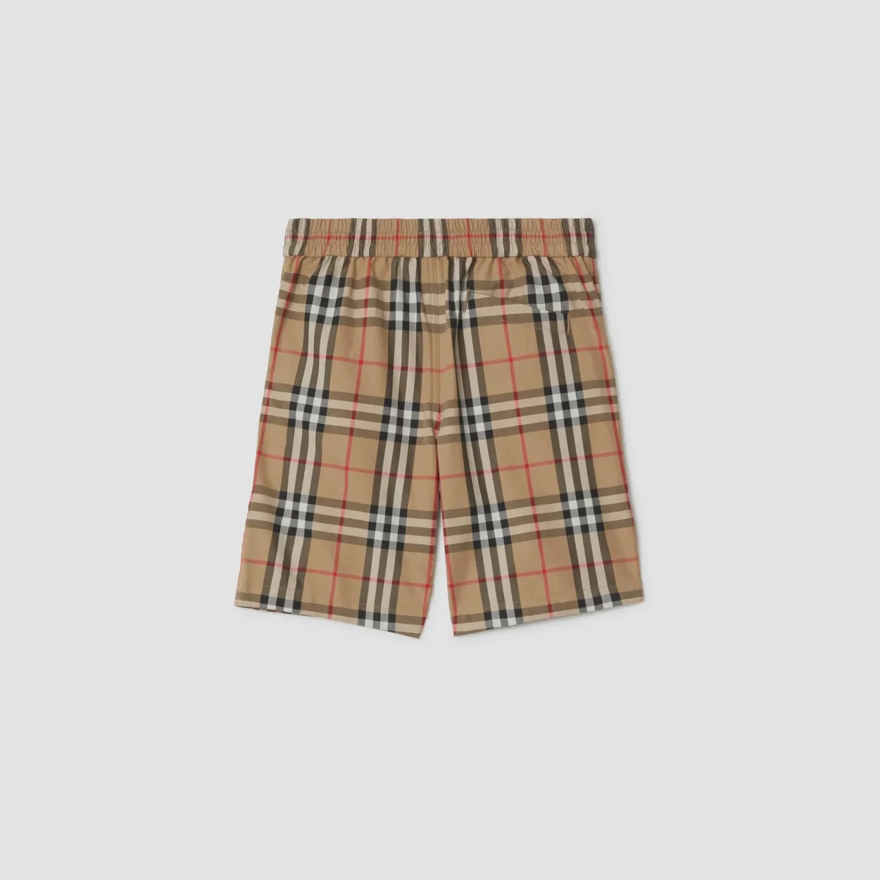 Check Cotton Shorts