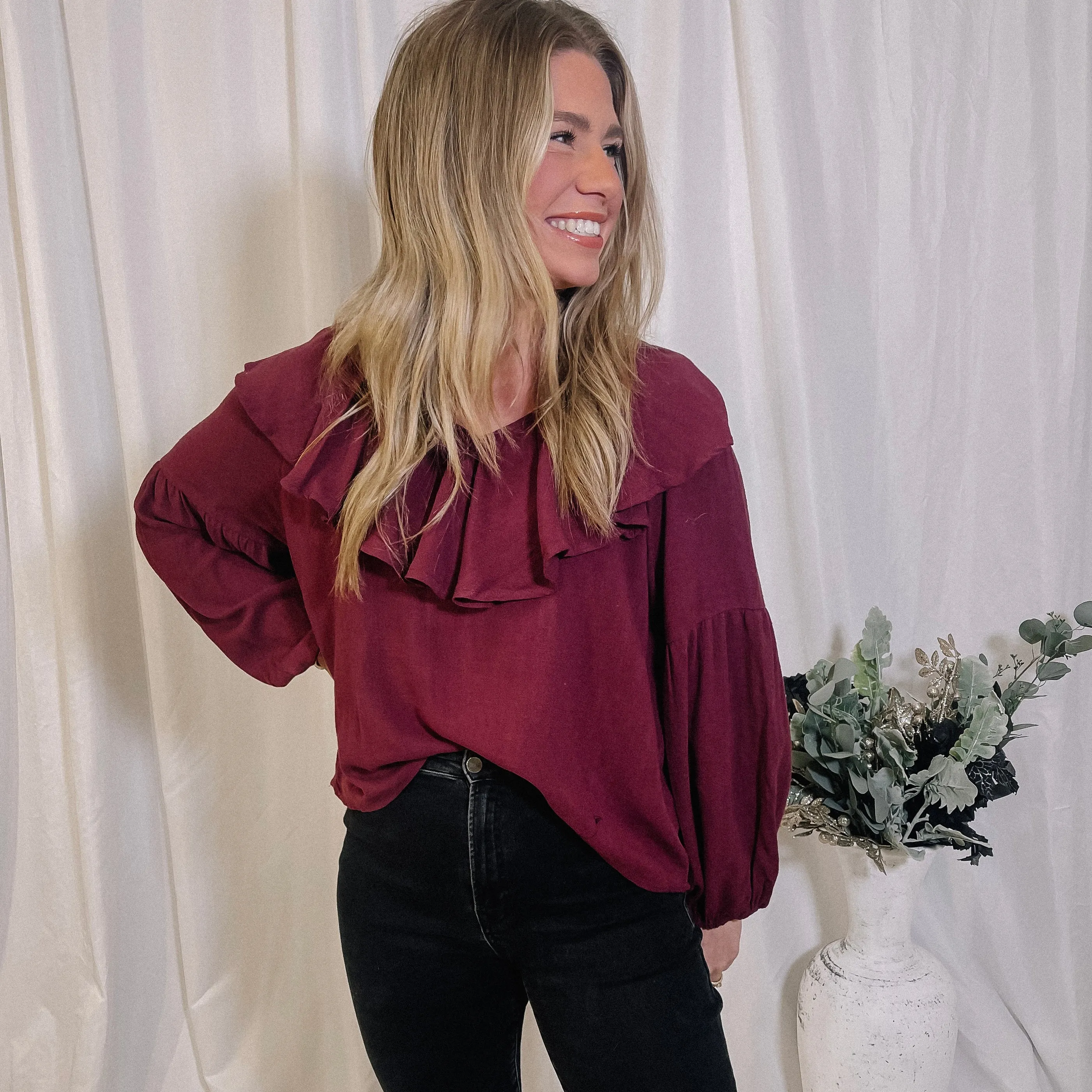 Class Act Top - Wine