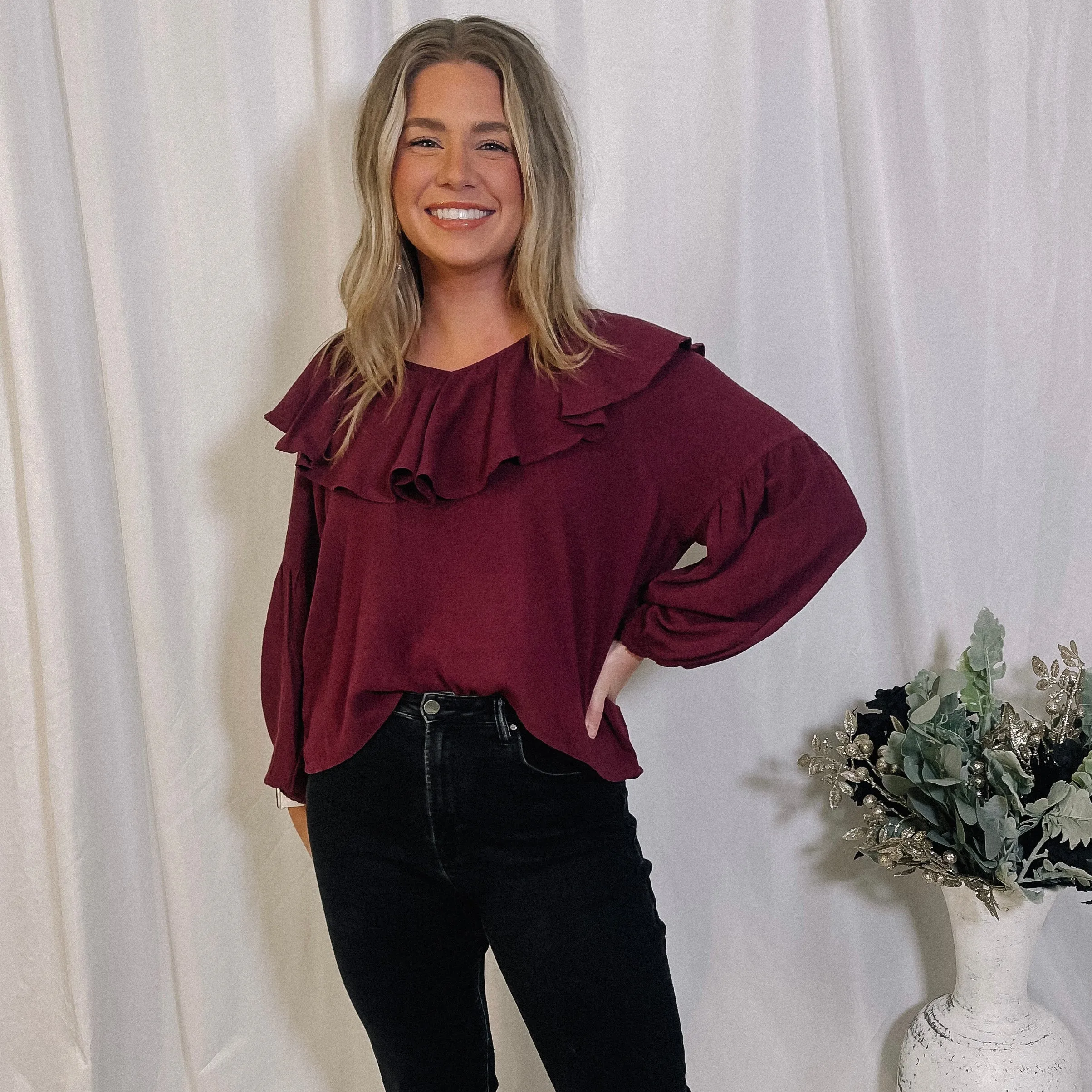 Class Act Top - Wine