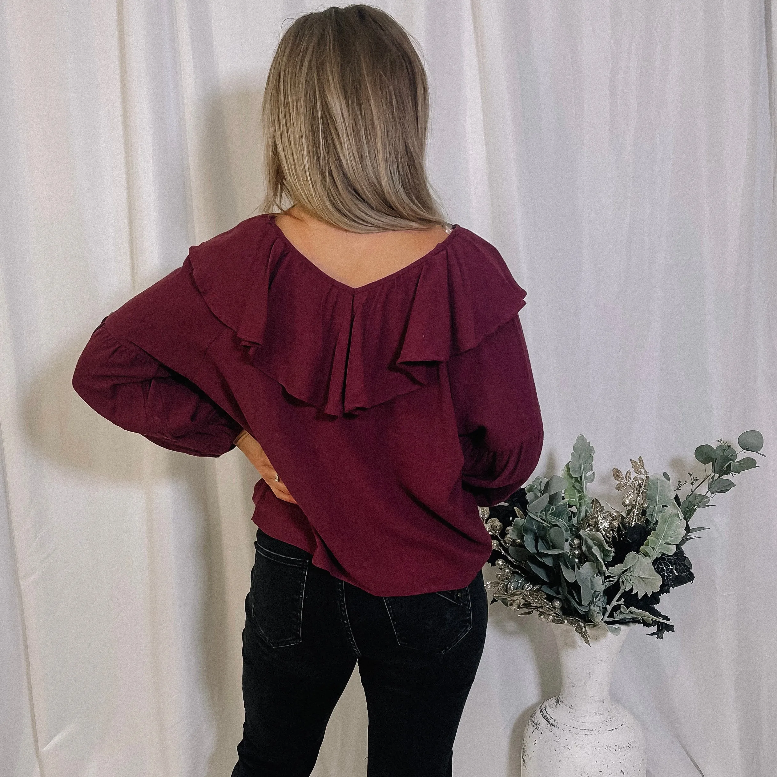 Class Act Top - Wine