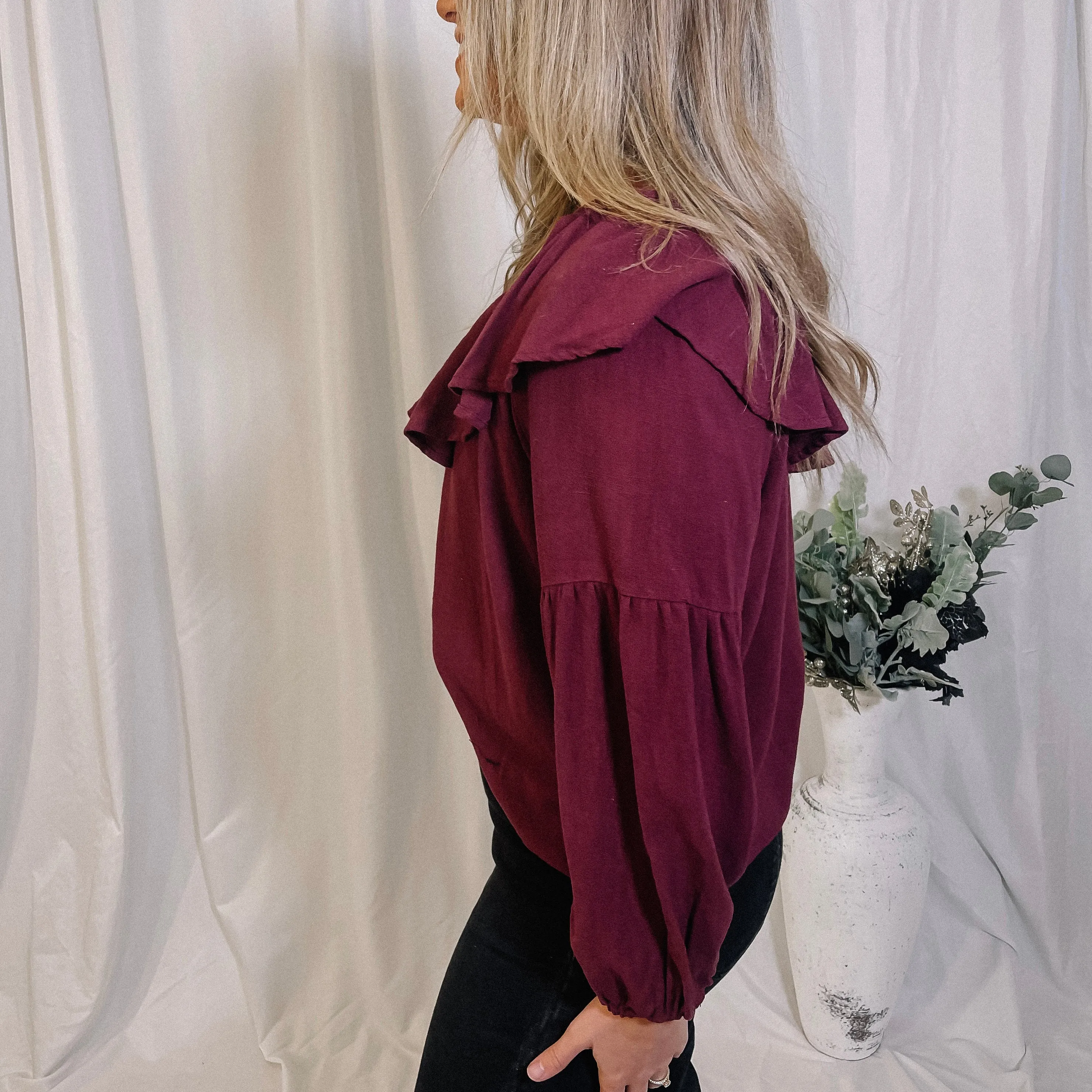 Class Act Top - Wine