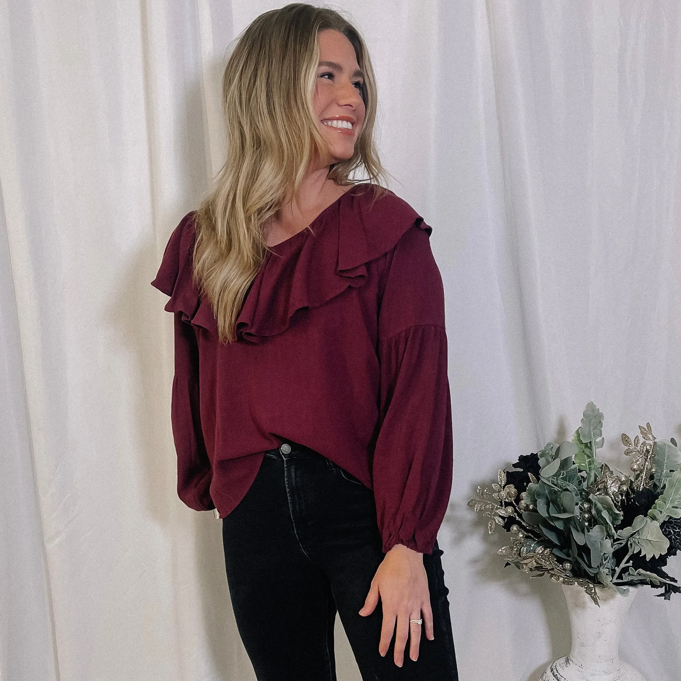 Class Act Top - Wine