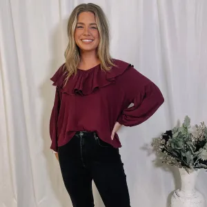 Class Act Top - Wine