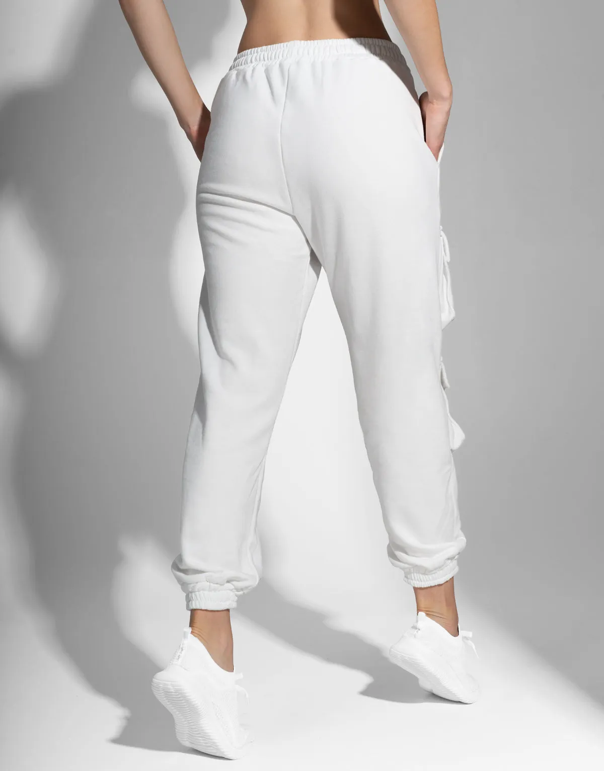 COLLEGE WHITE JOGGER