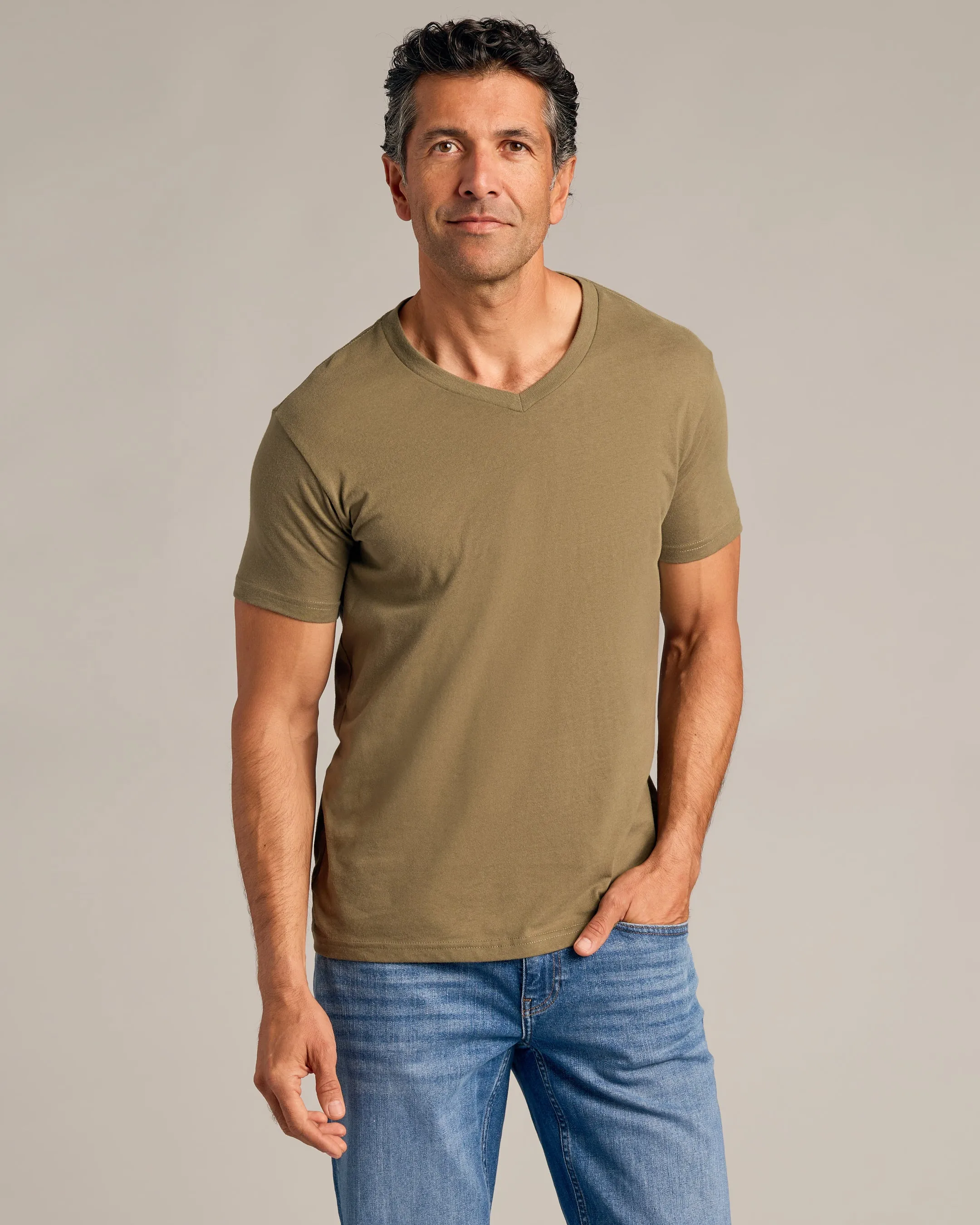 Cool Color V-Neck Tee 3-Pack
