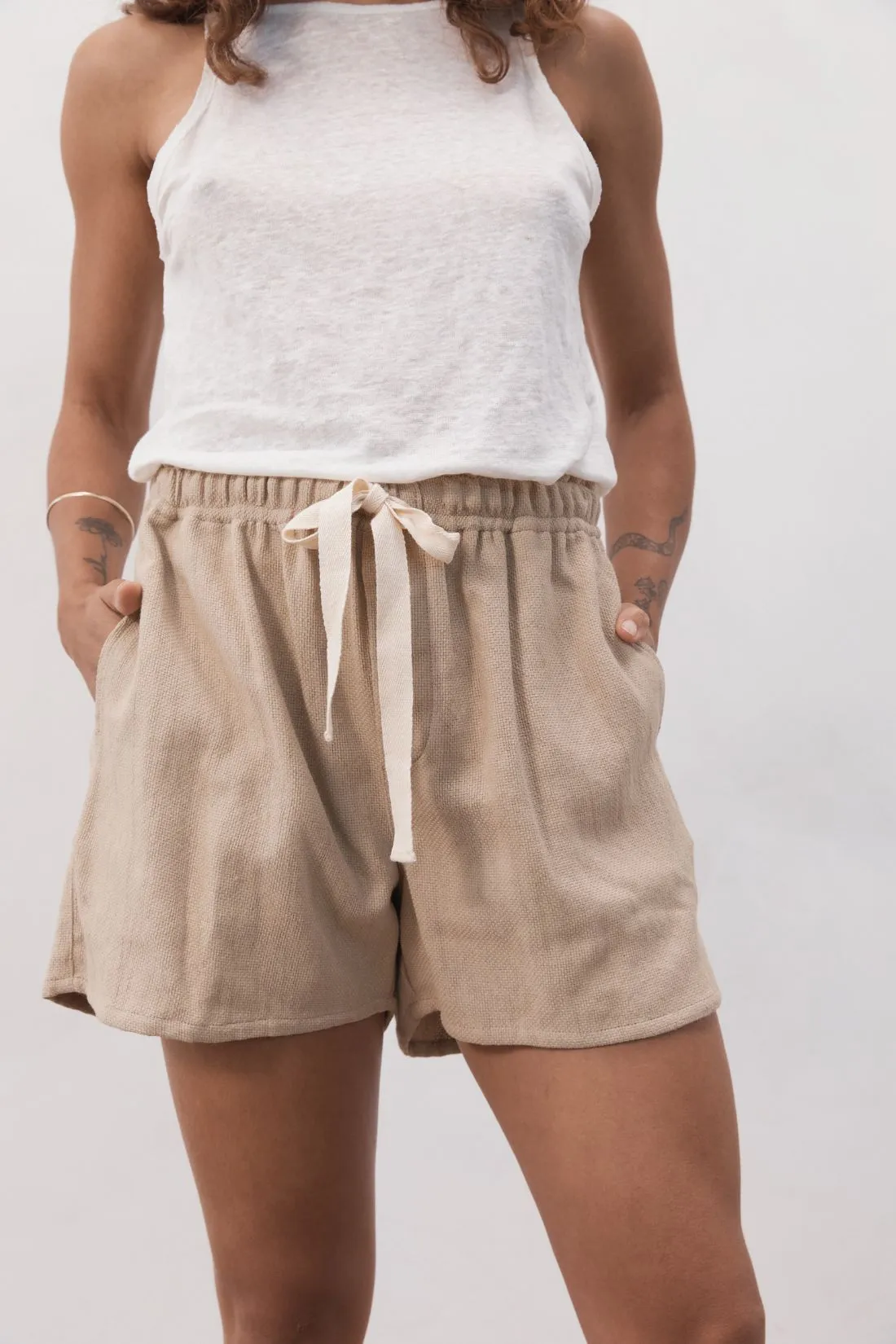 Cooper Cotton Oxford Short Ice Coffee