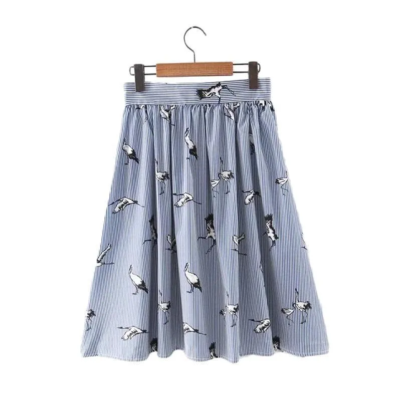 Crane Striped Skirt