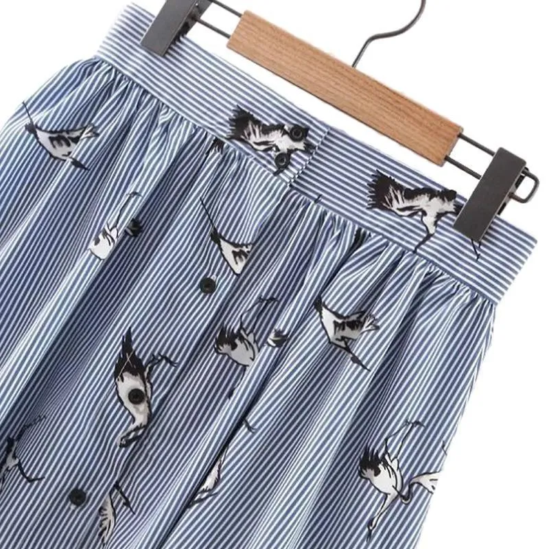Crane Striped Skirt