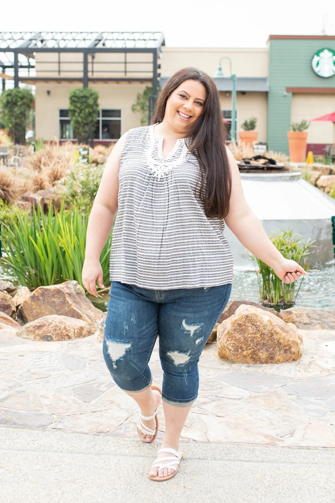 Crowd Pleaser Sleeveless Top