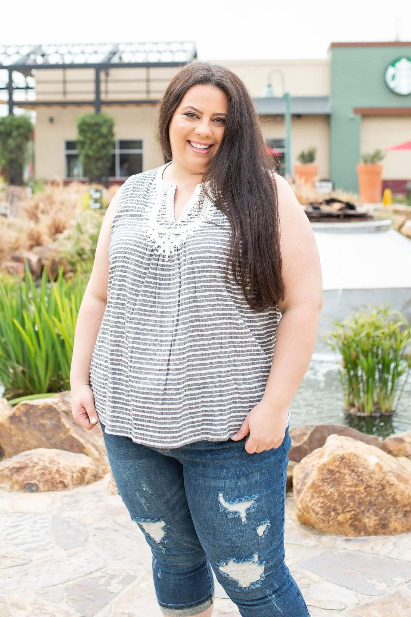 Crowd Pleaser Sleeveless Top
