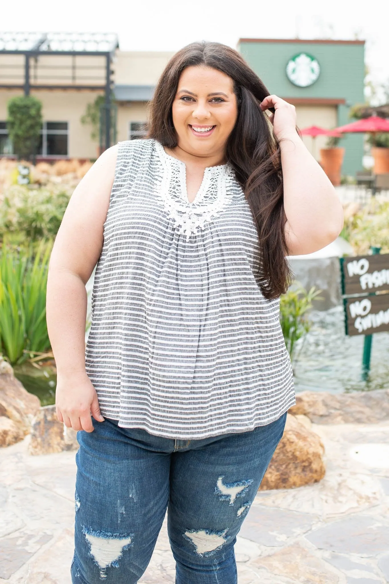 Crowd Pleaser Sleeveless Top