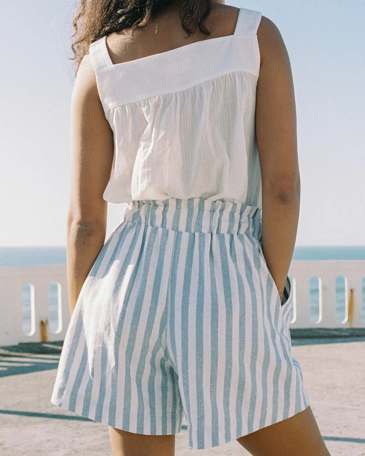 Cruz Shorts | Marseille Stripe