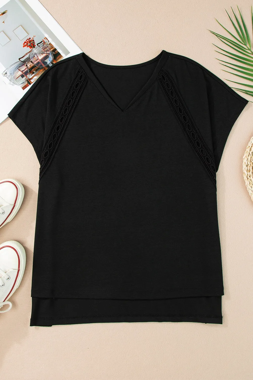 Dakota V-Neck Short Sleeve T-Shirt