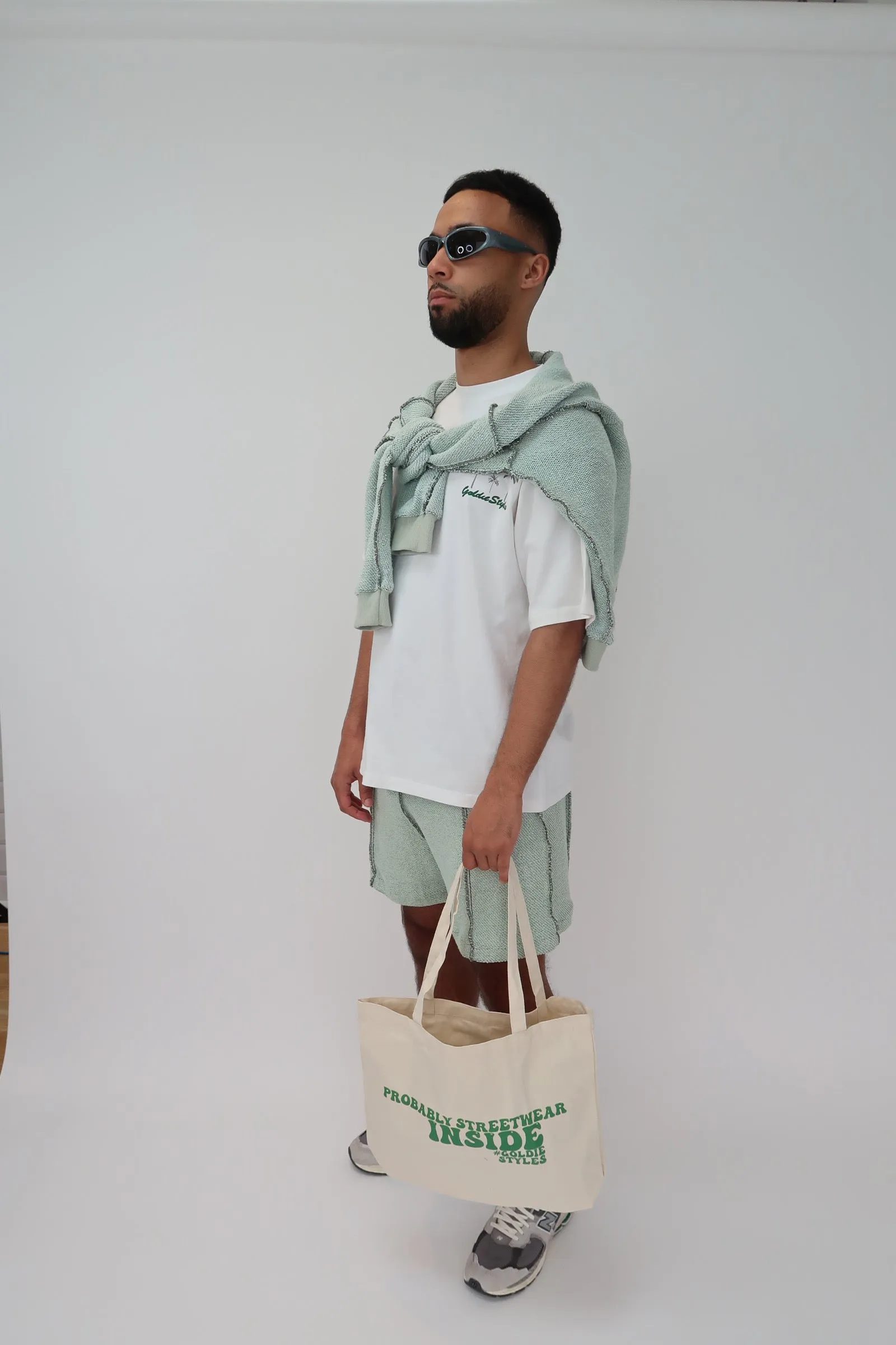 Day Shorts in Sage