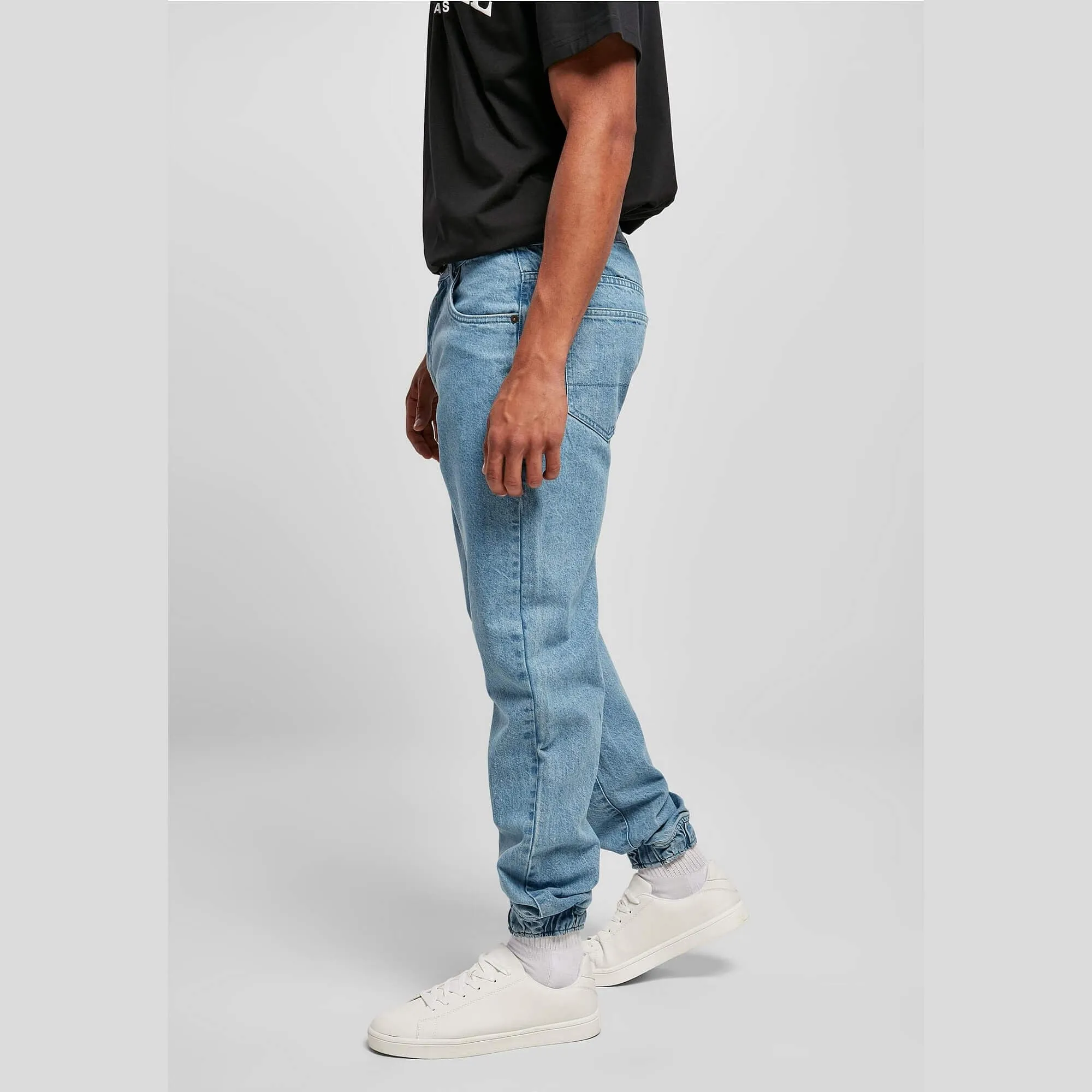 Džínsy jogger Southpole Denim Jogg Pants Midblue Washed bledo modré